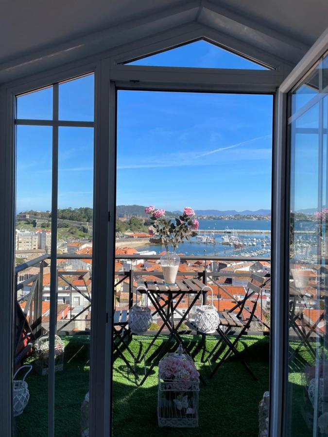 Estudio Impresionantes Vistas Con Terraza Y Piscina Baiona Exterior photo